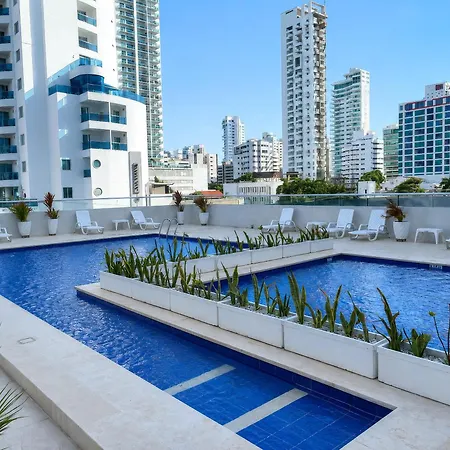 Edificó Delfines Bocagrande Cerca De La Playa 1801 Cartagena